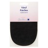 Hemline Vinyl Patches - Sew In - Black H699