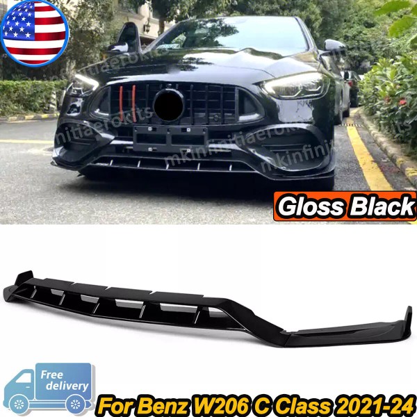 Unbranded Fit For 2021-2024 Benz W206 C Class Sport C63