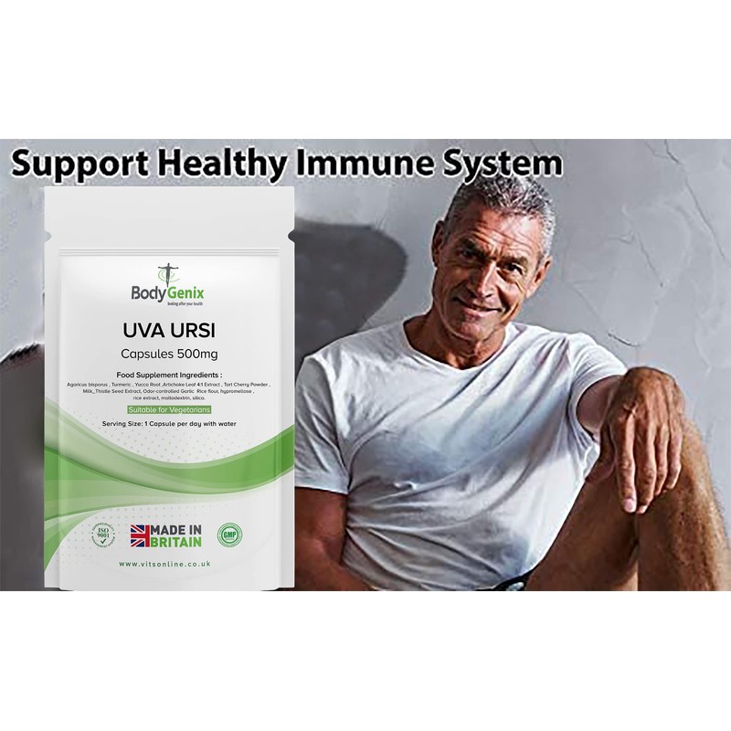 Bodygenix UVA Ursi | with Anti-inflammatory Properties | Supplement |