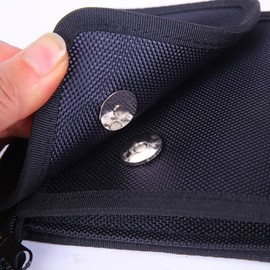 Black 8-in-1 Duty Belt - Tactical Modular Utility Belt System for Law Enforcement | Heavy Duty Molded Rigid Belt with Molle System，Adjustable Straps (Black)