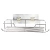 SIMSA-Expert Shower Caddy Bathroom Shelf Stainless Steel Chrome Look No