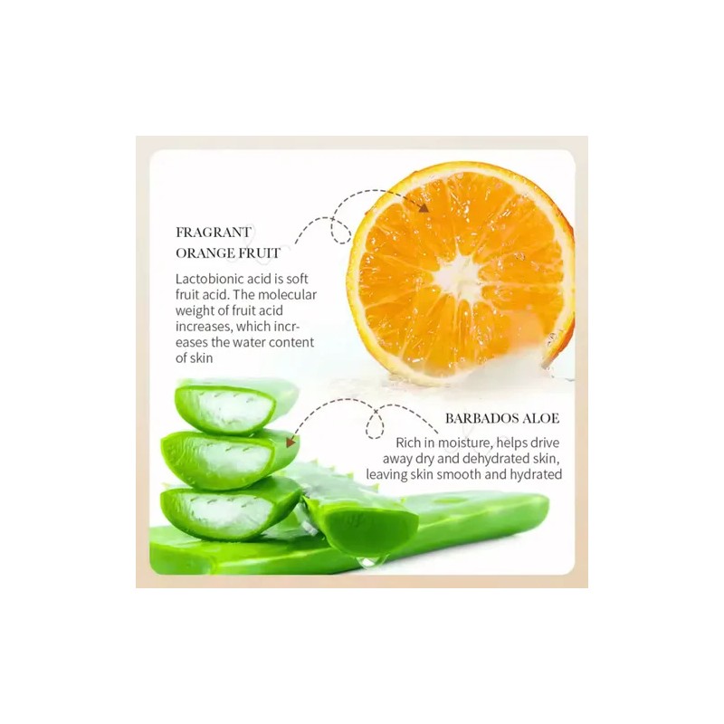 Exfoliante Facial Arroz Hidratante Nutre Repara Aclarante