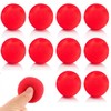 Red Sponge Balls, FaJoek Pack of 10 Magic Sponge Ball,