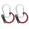 Aluminum Carabiner MultiFunction Outdoor Travelling Quick Hanging External Buckle 2
