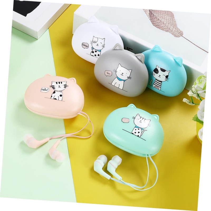 SHOWERORO Ear Wired Earbuds Durable Lightweight Headphone for Adorable Design