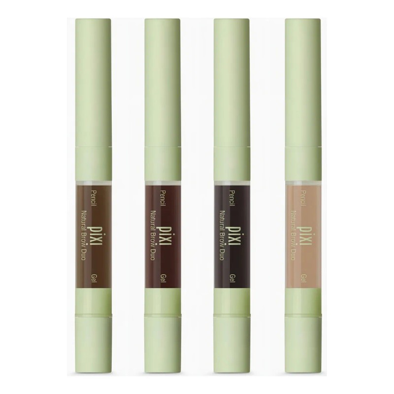 Lápiz De Cejas Y Gel Pixi Natural Brow Duo Color