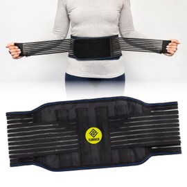 FLAVA&CO Orthopaedic Lumbar Support with Back Support for Back Pain, Posture Correction and Abdomen