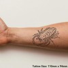 'Lobster Crustacean' Temporary Tattoo - Water Resistant, Skin-Safe, Non-Toxic Transfer