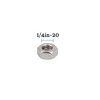 QUARKZMAN 1/4-20 UNC Hex Nut x 8 Pieces 304 Stainless