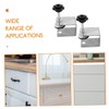 IWOWHERO 4Pcs Stainless Steel Adjustable Drawer Face Clamps Versatile Clamps