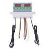 Dual Temperature Controller Waterproof Digital Thermostat with Data Storage for