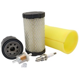 SecosAutoparts Air Filter Tune Up Kit Compatible with Craftsman YT3000 YS4500 LT2000 Lawn Tractor