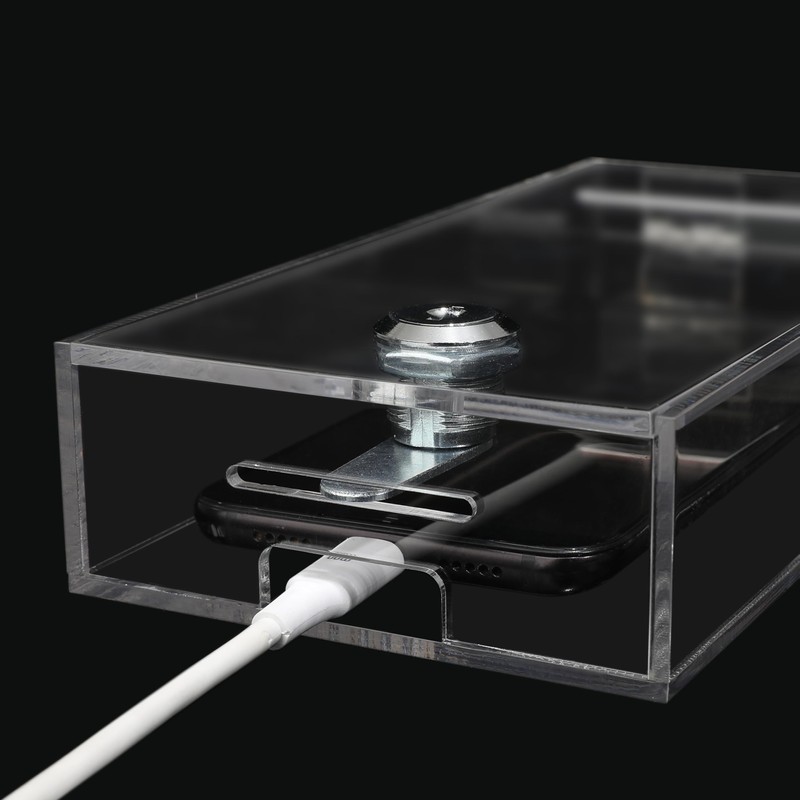Ewu Supply YS-1034 Acrylic Smartphone Lock Box
