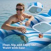 Pool Floats Adult - Inflatable Tanning Pool, Extra Large Pool