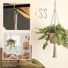 Hanging Planter with Patterns,2Packs Macrame Plant Hangers Indoor Macrame for