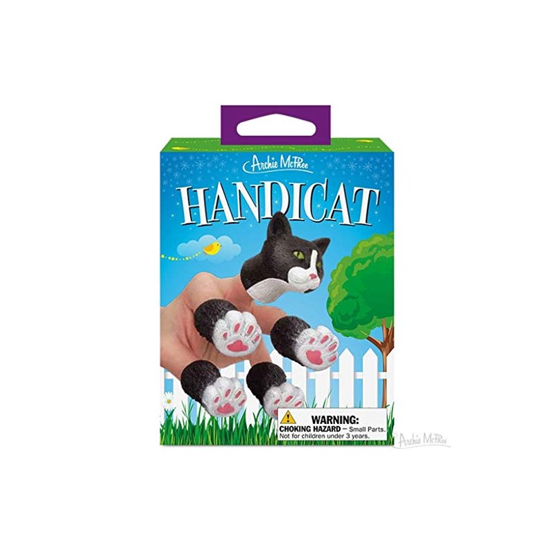 Archie McPhee Handicat Novelty Finger Puppet