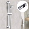 Adjustable Shower Head Holder for Slide Bar,Universal 18-25MM O.D. Rail