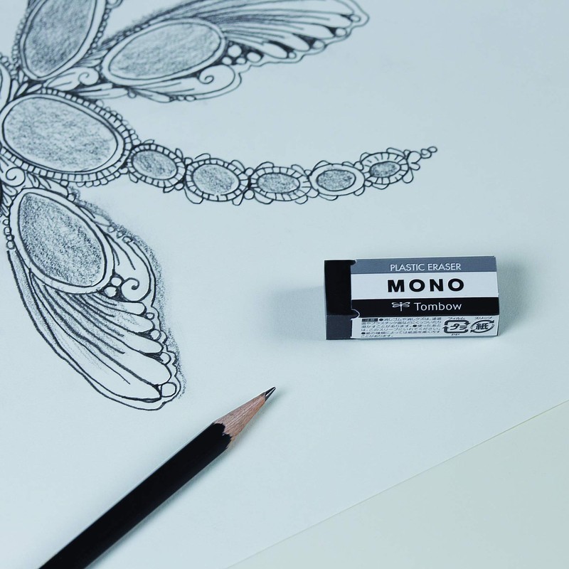 TOMBOW Mono Eraser, Black, Small
