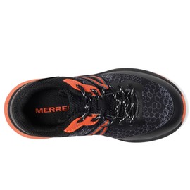Merrell S Nova Sneaker, Black/Orange, 6 US Unisex Big Kid