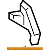 Honda (Honda) Genuine Parts kuritupu A L. Quarter Window Part