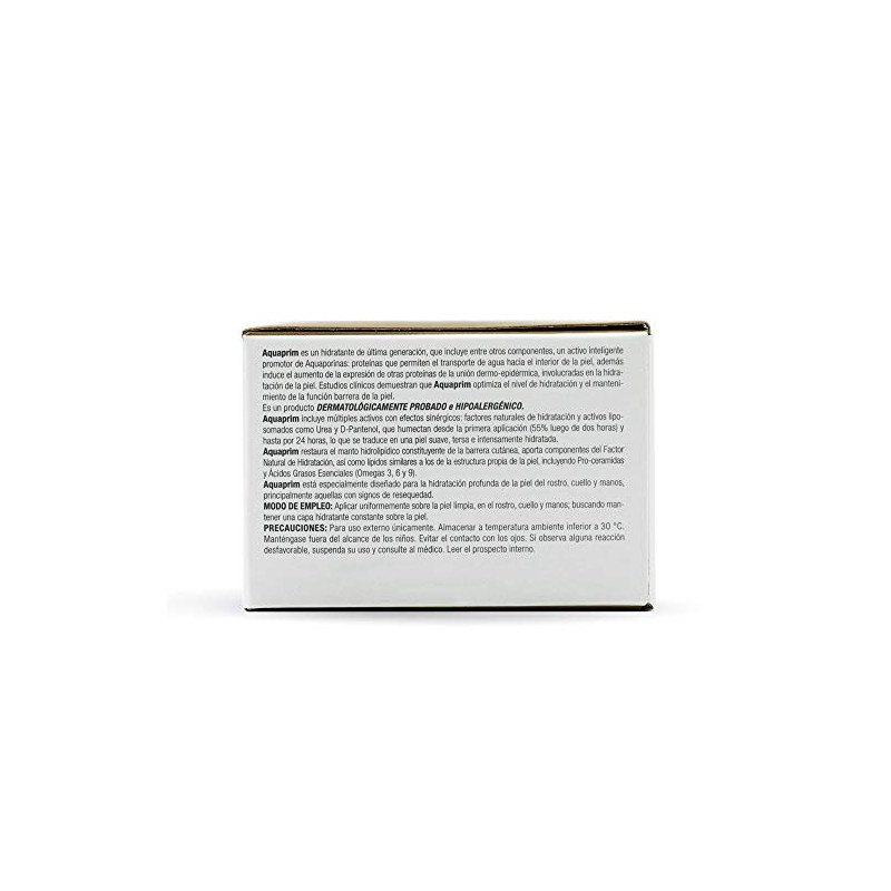 AQUAPRIM HIDRISAGE Aquaprim Crema Hidratante, frasco con 30 gramos