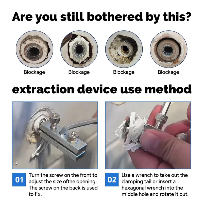 Broken Pipe Thread Extractor Tool, Broken Valve Thread Extractor, Broken