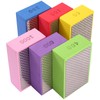 XKDOUS 6PCS Diamond Hand Polishing Pads,60/100/200/400/600/1000 Diamond Sanding Pads Tile