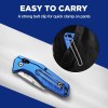 WORKPRO Heavy Duty Folding Utility Knife Metal Box Cutter Razor