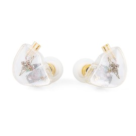 Linsoul TANGZU Wan’er S.G HiFi 10mm Dynamic Driver PET Diaphragm in-Ear Earphone with Ergonomic Shape, Detachable 2Pin OFC Braided Cable for Audiophile Musician DJ Stage (White, TANGZU Wan’er S.G)