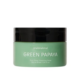 Shai Shai Shai Green Papaya Pore Deep Cleansing Balm, 1 ea, 85ml / 샤이샤이샤이 그린파파야 포어 딥 클렌징밤, 1개, 85ml