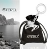 Sterll Mens 925 Silver Oxidised Horse Key Pendant Gift Boxed