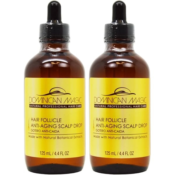 Dominican Magic Hair Follicle Anti Aging Scalp Drop 4.4oz "Pack