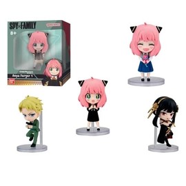 BANDAI - Figure - Spy x Family - Chibi Masters - 8 cm - (12 Different Figures - Individually Packed) - VE93743