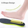 RooRuns Shock-Absorbing Mugwort Deodorizing Sports Insoles (41-42)