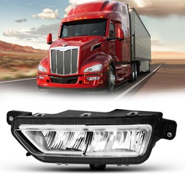 Hpdmauto Fog Light fit for 2023+ Peterbilt 579 Truck DOT/SAE Approved Right Passenger Side
