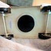FMYSUSUXY Vintage Truck Van Model Piggy Bank with Photo Frame