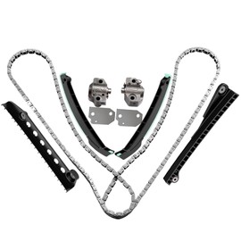 SCITOO Engine Timing Chain Kit Replaces for Ford E-150 E-250E-350 Econoline Club Wagon Super Duty Excursion Expedition for F-150 for F-250 for F-250 for F-350 Super Duty for Lincoln Mark LT 97-11