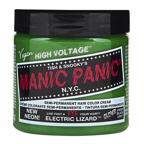 MANIC PANIC Electric Lizard Green Hair Dye – Classic High