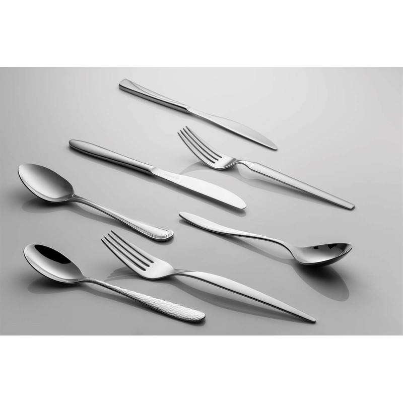 Viners Glamour 18/0 Dessert Spoon, Stainless Steel