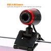 USB2.0 with MIC HD Webcam Web Camera Cam 360 Degree