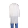 Tronex Fluid-Resistant Multilayer Full-Length Disposable Lab Coats With Knitted Collar/Cuffs