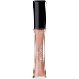 L'Oreal Paris Makeup Infallible Brillo de labios hidratante de 8 horas, pétalo desnudo, 0.5 onzas