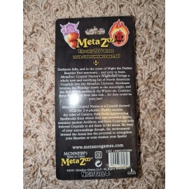 MetaZoo Nightfall 1st Edition Blister Pack Jersey Devil Promo Card + Coin