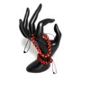 Peruvian Huayruro Seed Bracelet, for good luck. - Color: Black