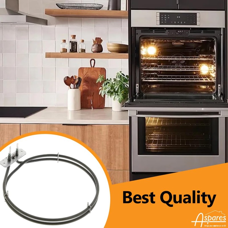 Oven Fan Element To Fit Logik LFTC50W12 LFTC50W16 LFTC60A12 LFTC60B16