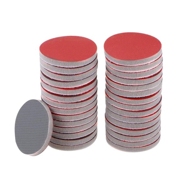 MACHSWON 2 Inch Hook and Loop Sanding Pad Wet/Dry Sanding