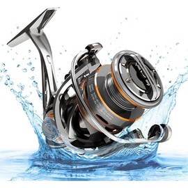 CS8 Spinning Reel,Cadence Ultralight Fast Speed Premium Magnesium Frame Fishing Reel with 10 Low Torque Bearings Super Smooth Powerful Fishing Reel with 36 LBs Max Drag & 6.2:1 Spinning Reel