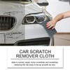 LandReCol 6 Stück Nano Sparkle Tuch Auto Kratzer Original, Nano