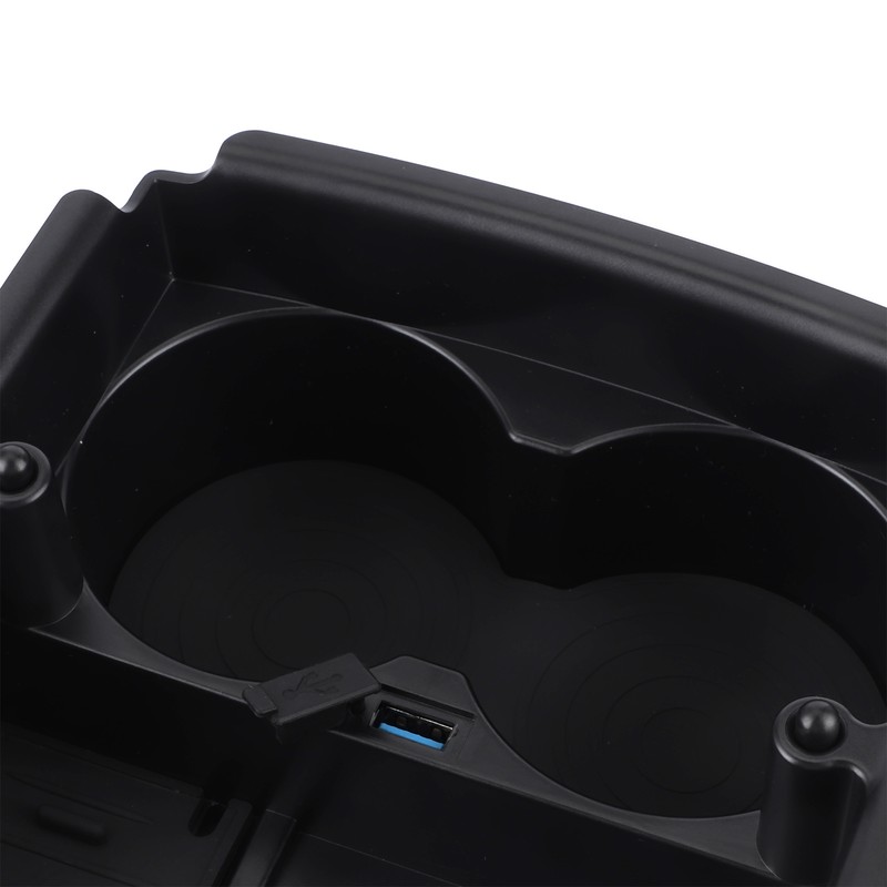 Wireless Phone Charging Pad Organizer Box with Water Cup Holder