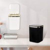 Tolenre Small Table Bin with Lid, 2 L, Mini Table